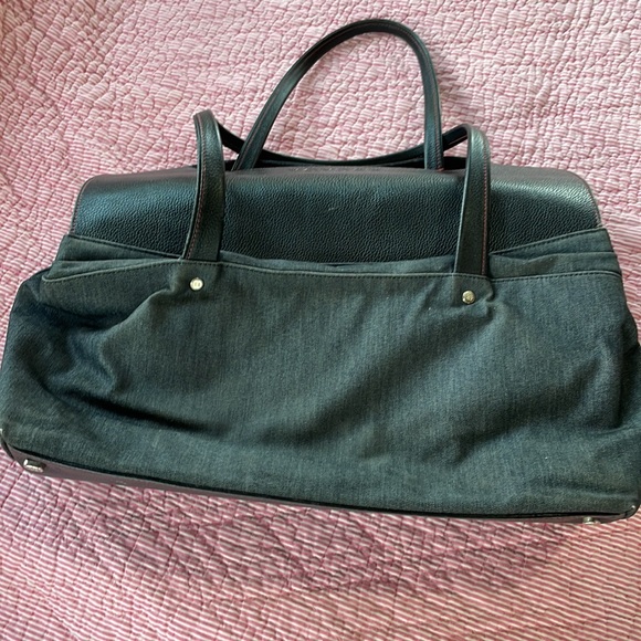Escada Leather and Denim bag - Picture 6 of 7